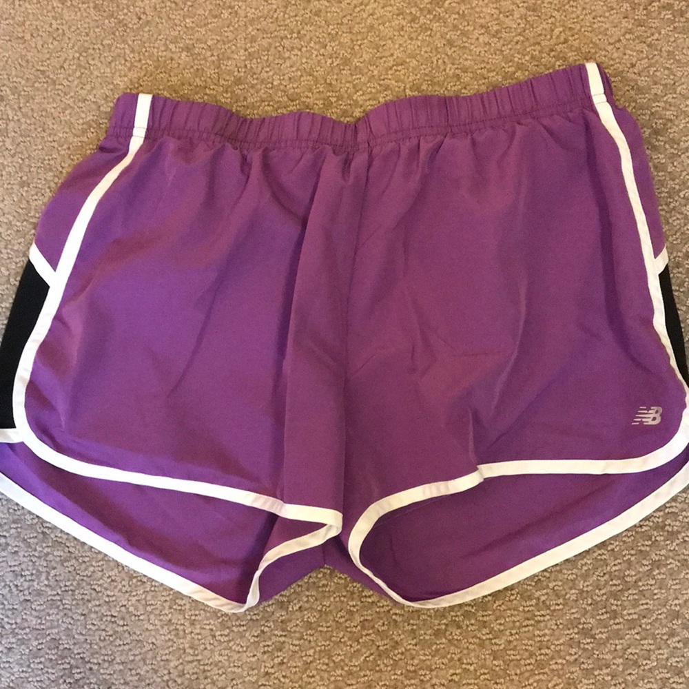 Purple New Balance Shorts (Medium)